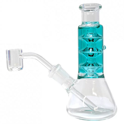 WP - 5.5" Glycerin Filled Water Pipe w/ Banger