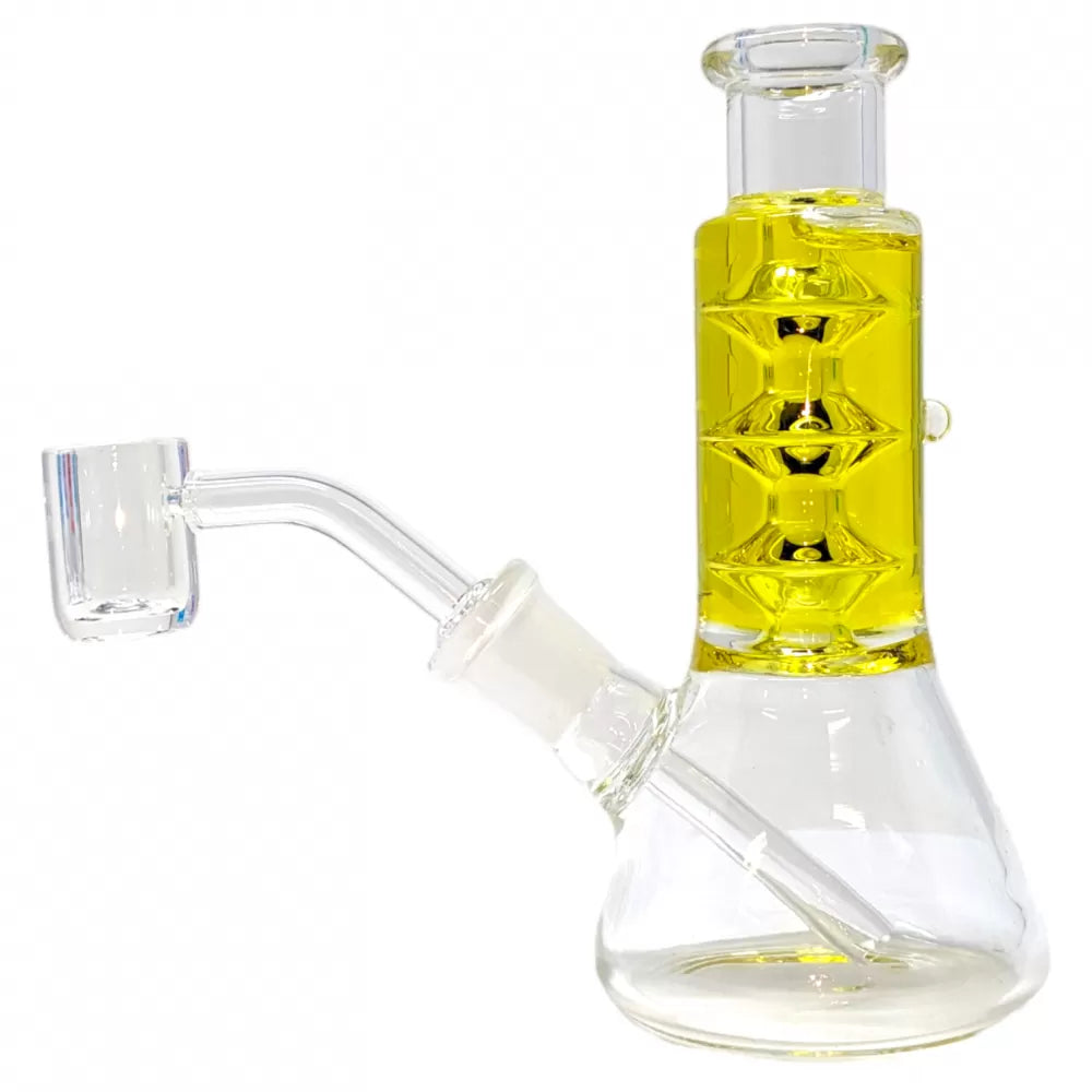 WP - 5.5" Glycerin Filled Water Pipe w/ Banger