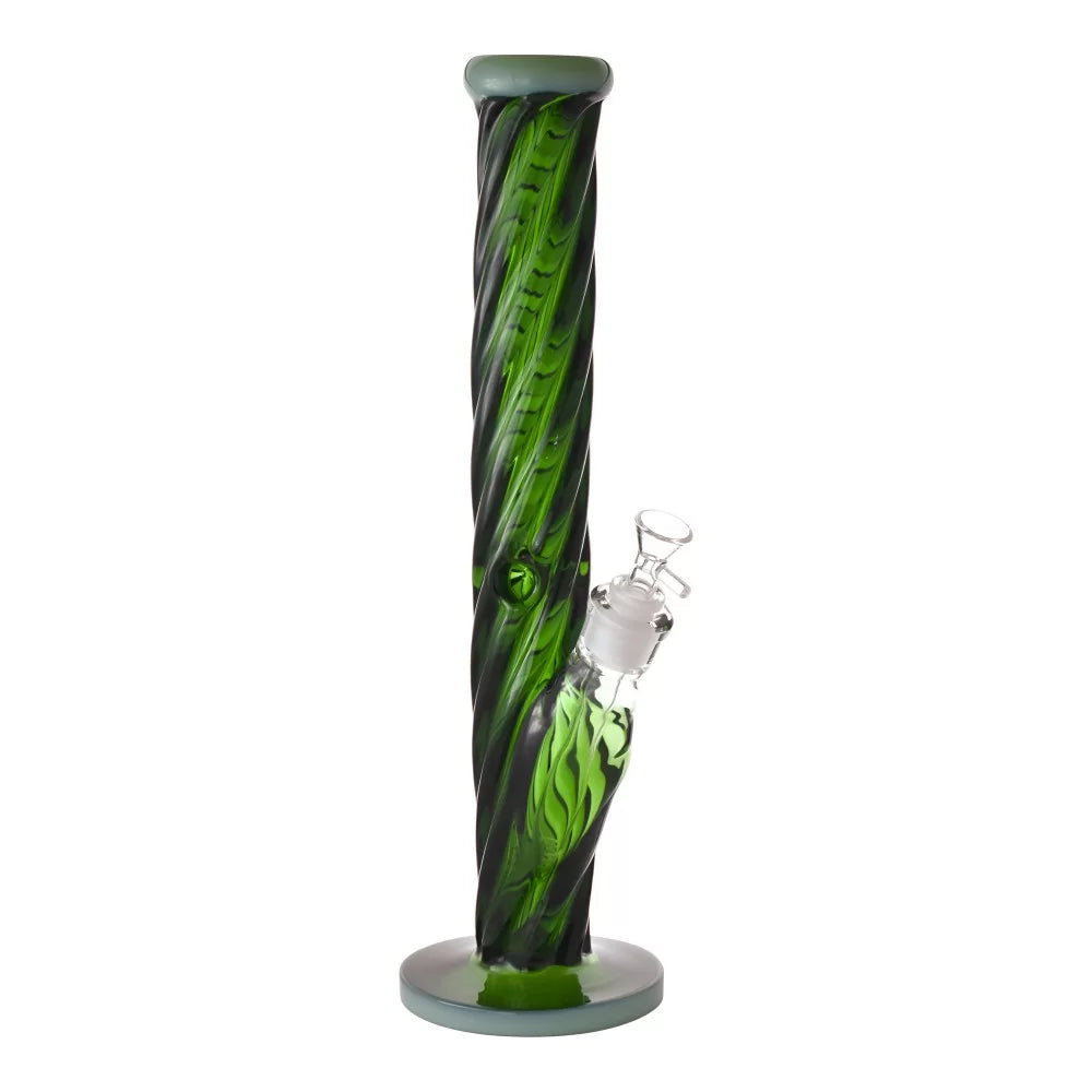 WP - 15.5" Whirlwind Glass Straight Tube