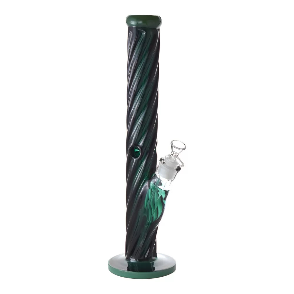 WP - 15.5" Whirlwind Glass Straight Tube