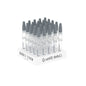 White Rhino Quartz V3 Glass Nectar Collector Dab Straws - 25ct