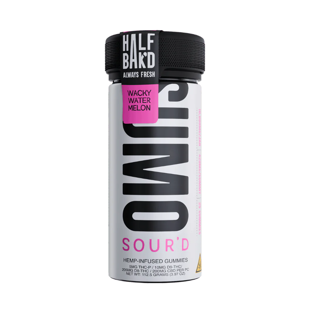 Half Bak'd - Sour'd Gummies | 25pk | 6ct