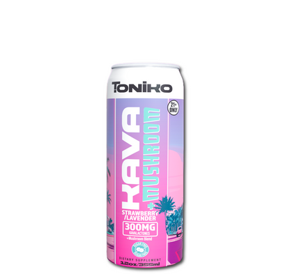 Toniko 300mg Kava Mushroom Seltzers - 12oz