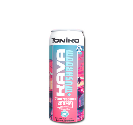 Toniko 300mg Kava Mushroom Seltzers - 12oz