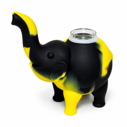 Bubbler - 25ct - 4" Silicone Elephant - Asst
