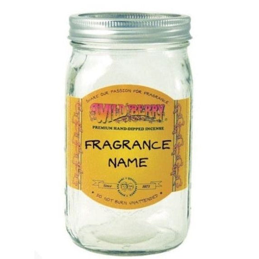 Wild Berry - Incense Stick Jar - Blank + Label Guide