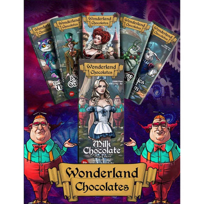 Wonderland Chocolates - Mushroom Chocolate - 12ct
