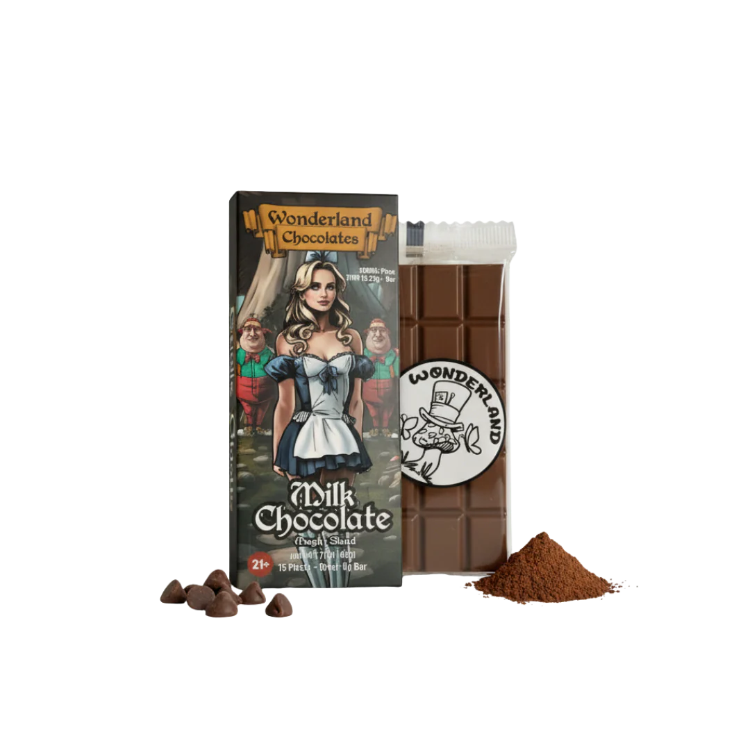 Wonderland Chocolates - Mushroom Chocolate - 12ct