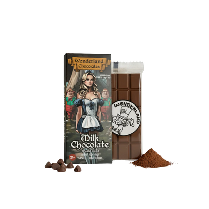 Wonderland Chocolates - Mushroom Chocolate - 12ct