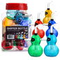 WP - 11ct - 4" Colorful Double Bubble