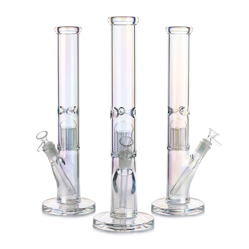 WP - 16" Tree Perc Iridescent Straight Tube - Asst