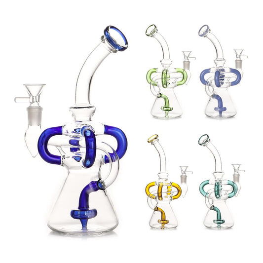 WP - 9" 4-Arm Showerhead Recycler - Asst