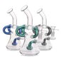 WP - 8" Colored Edge Recycler - Asst