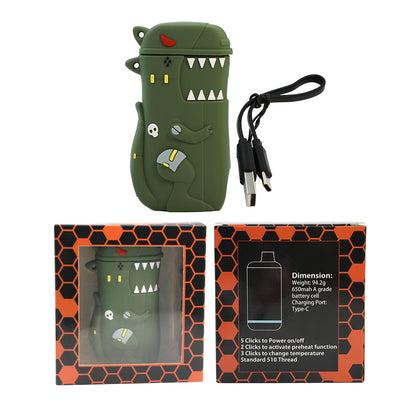 510 Battery - Discreet Dino - 650mAh