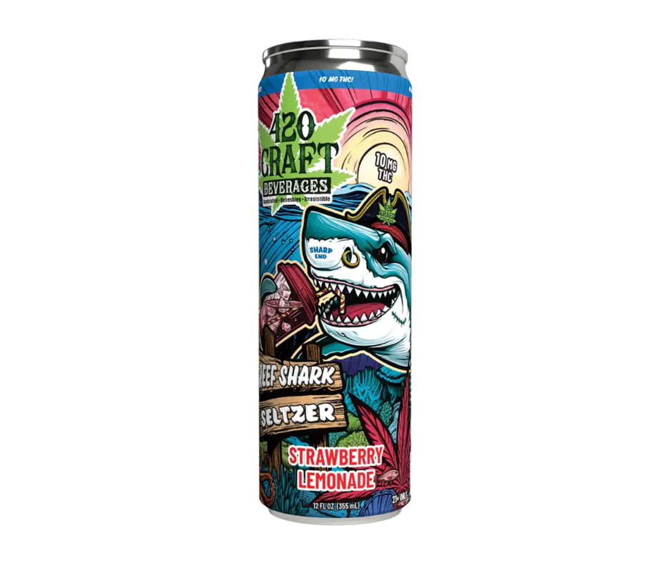 420 Craft Beverages D9 Seltzer - 10mg - 12oz