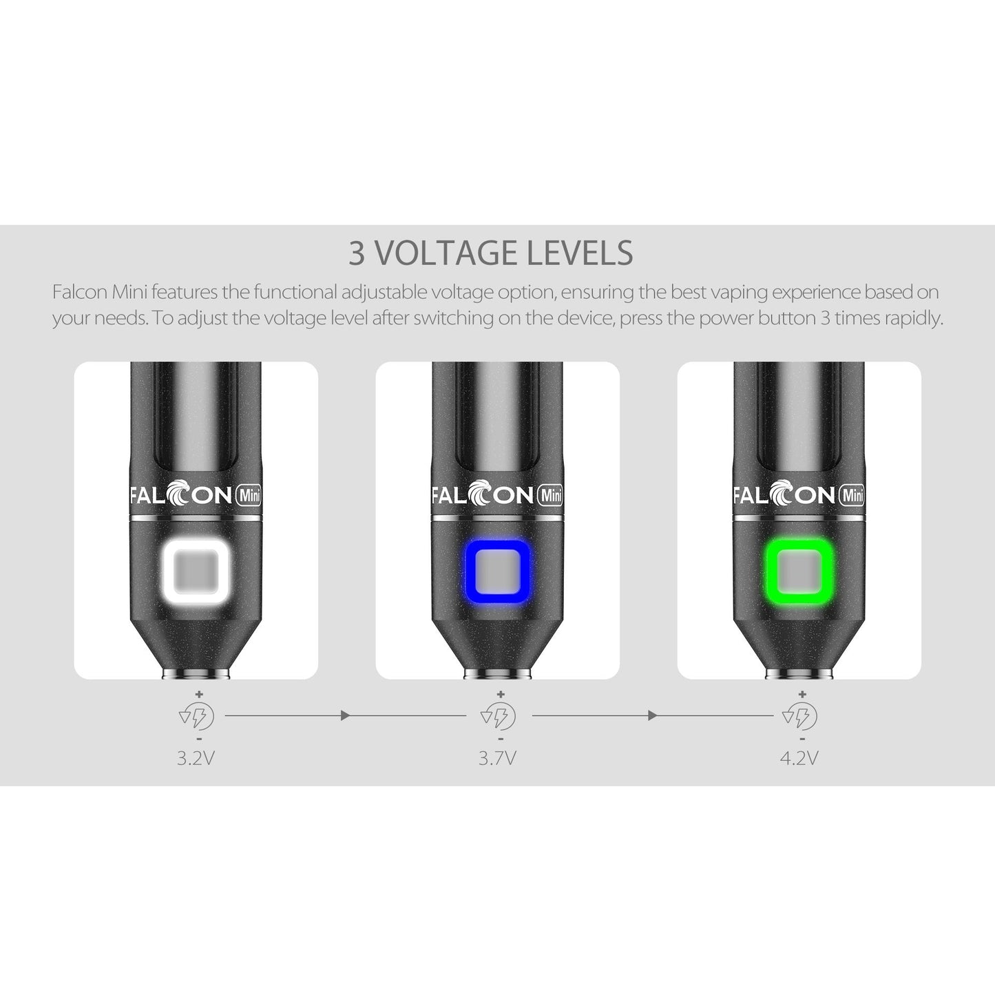 Yocan - Falcon Mini - Neon Glow Vaporizer