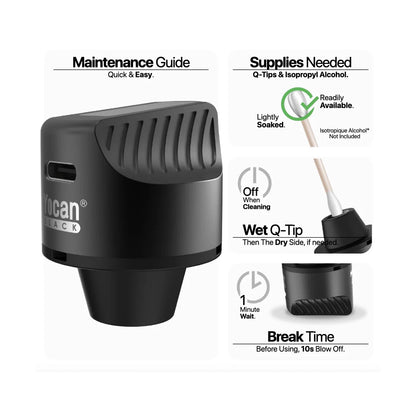 Yocan - Carb Cap - Black Heat Vision Thermometer