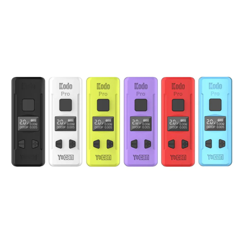 Yocan - Kodo Pro - 510 Battery - Asst - 9ct