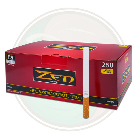 Zen Cig Tubes - 100's - 250ct