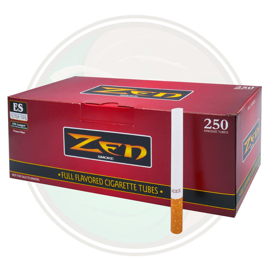 Zen Cig Tubes - King Size - 250ct