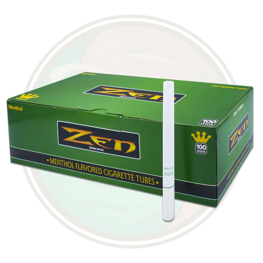 Zen Cig Tubes - 100's - Menthol - 200ct