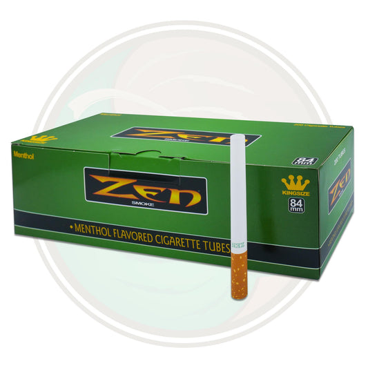 Zen Cig Tubes - King Size - Menthol - 200ct