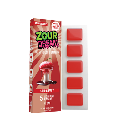 Zour Dream - 20mg Mushroom Gummies - 5pk - 10ct