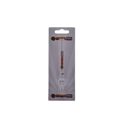 Hand Pipe - 6" Smokes Pros - Amber +