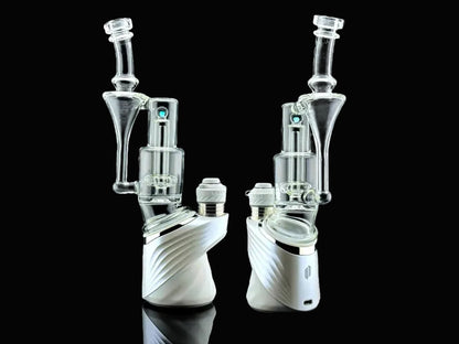 Iridescent Glass - Puffco Top - Superior Rbr 4.0 - Clear
