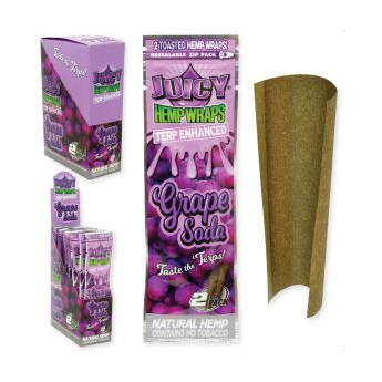 Juicy Jays - Hemp Wraps - Grape - 25ct