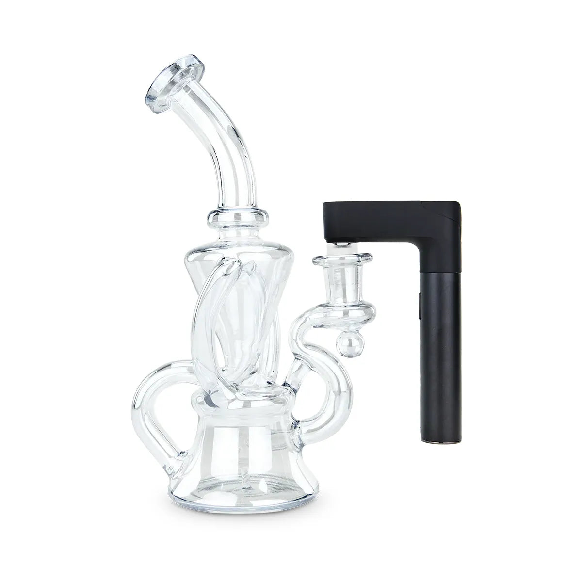 Puffco Pivot Glass Adaptor w/ 3D Chamber - Onyx