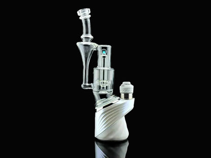 Iridescent Glass - Puffco Top - Superior Rbr 4.0 - Clear