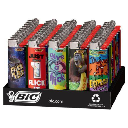Bic - Lighters - Limited Flick My Bic - 50ct [ 0799K ] +
