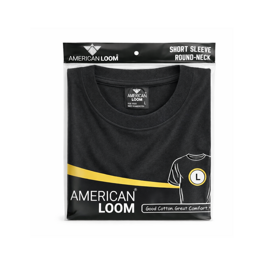 Crew Neck T-Shirt - Black