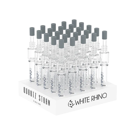 White Rhino - Straw - 25ct - Quartz V4 w/ Silicone Cap