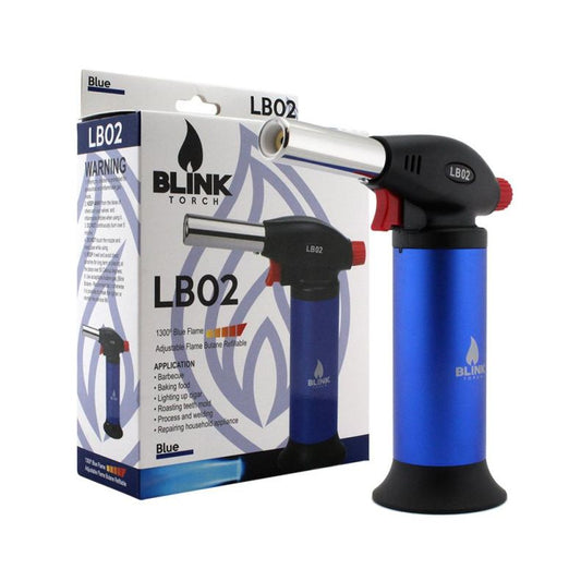 Blink Butane Adjustable Flame Torches (LB02) - Assorted Colors