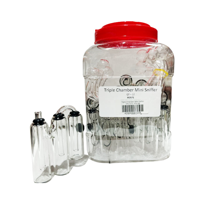 Mini Sniffer - Triple Chamber - 12ct [BG571]*