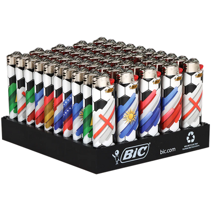 Bic - Lighter - 50ct - Soccer Flag