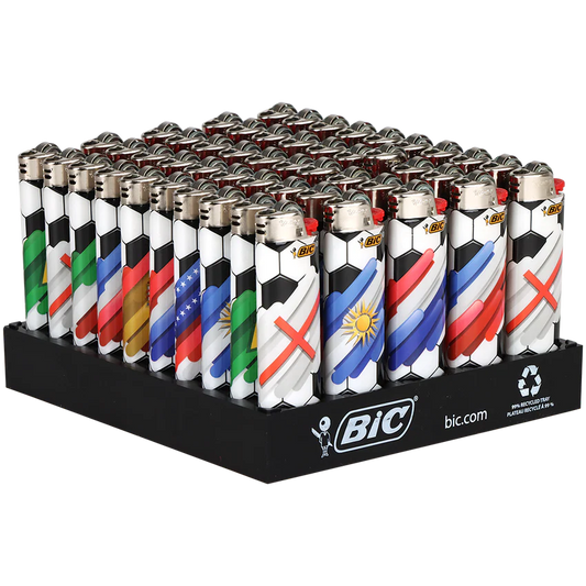 Bic - Lighter - 50ct - Soccer Flag