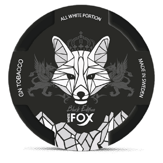 White Fox - 20mg Nic Pouch - Black Edition - 5ct