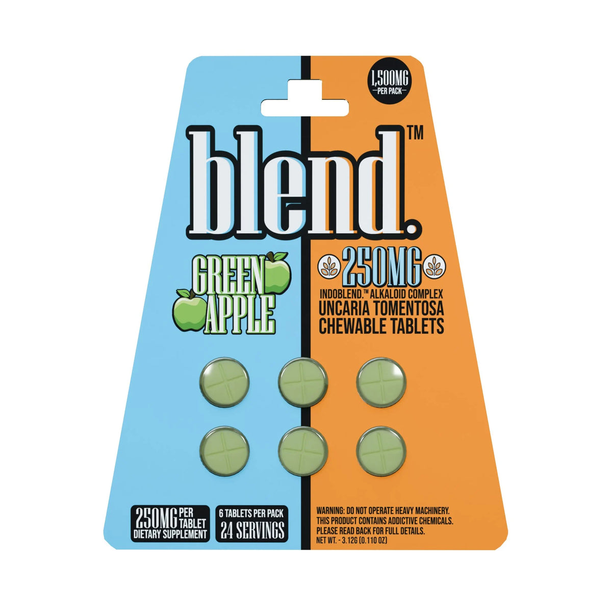 Blend - 250mg Botanical Tablets - 6pk - 5ct