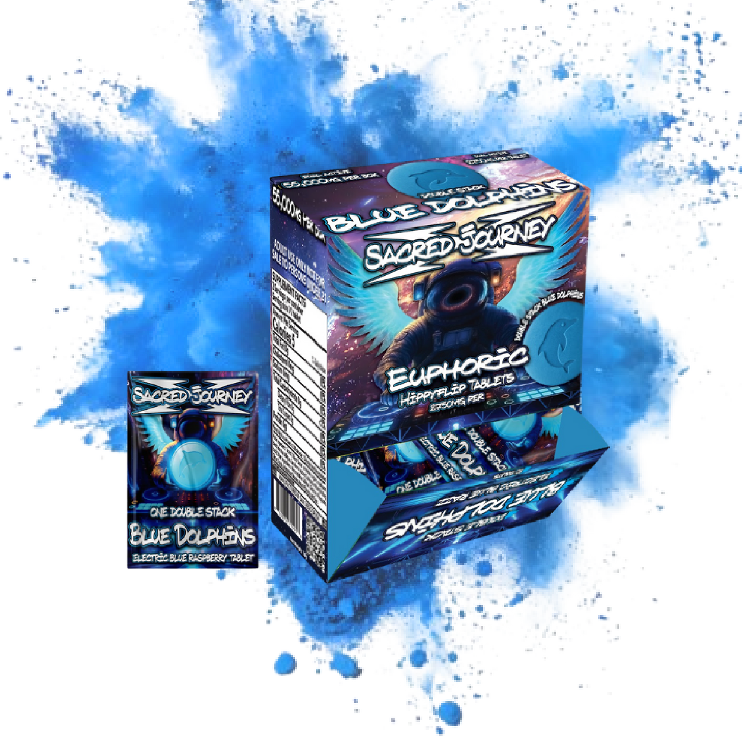 Sacred Journey x Hippy Flip Mushroom Tablets - 20ct