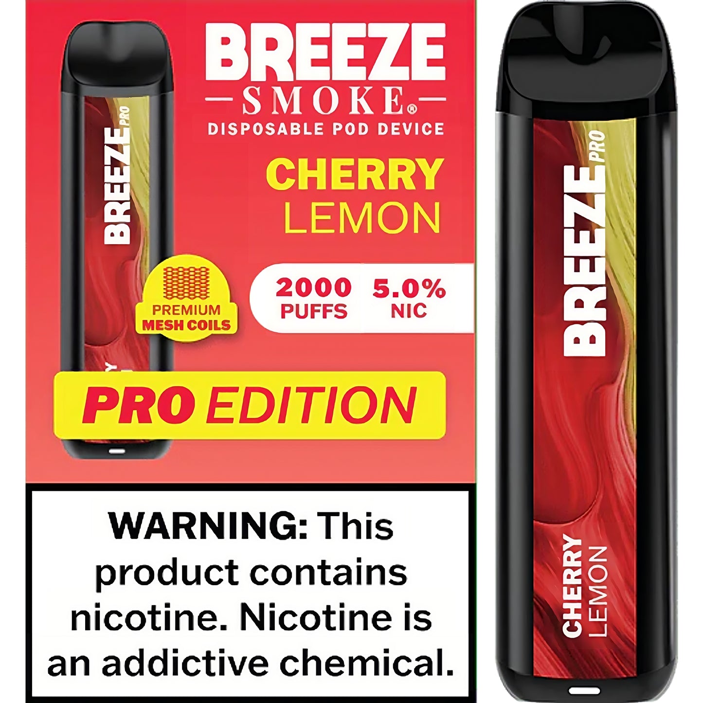 Breeze Pro 5% - 6mL 10ct