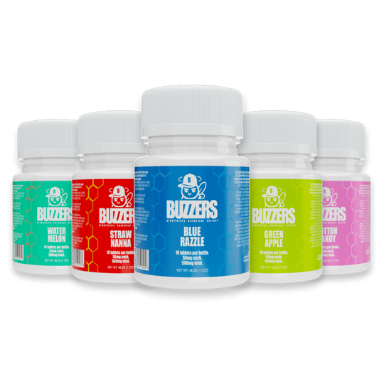 Buzzers - 50mg Cat's Claw Extract Tabs - 10pk - 6ct