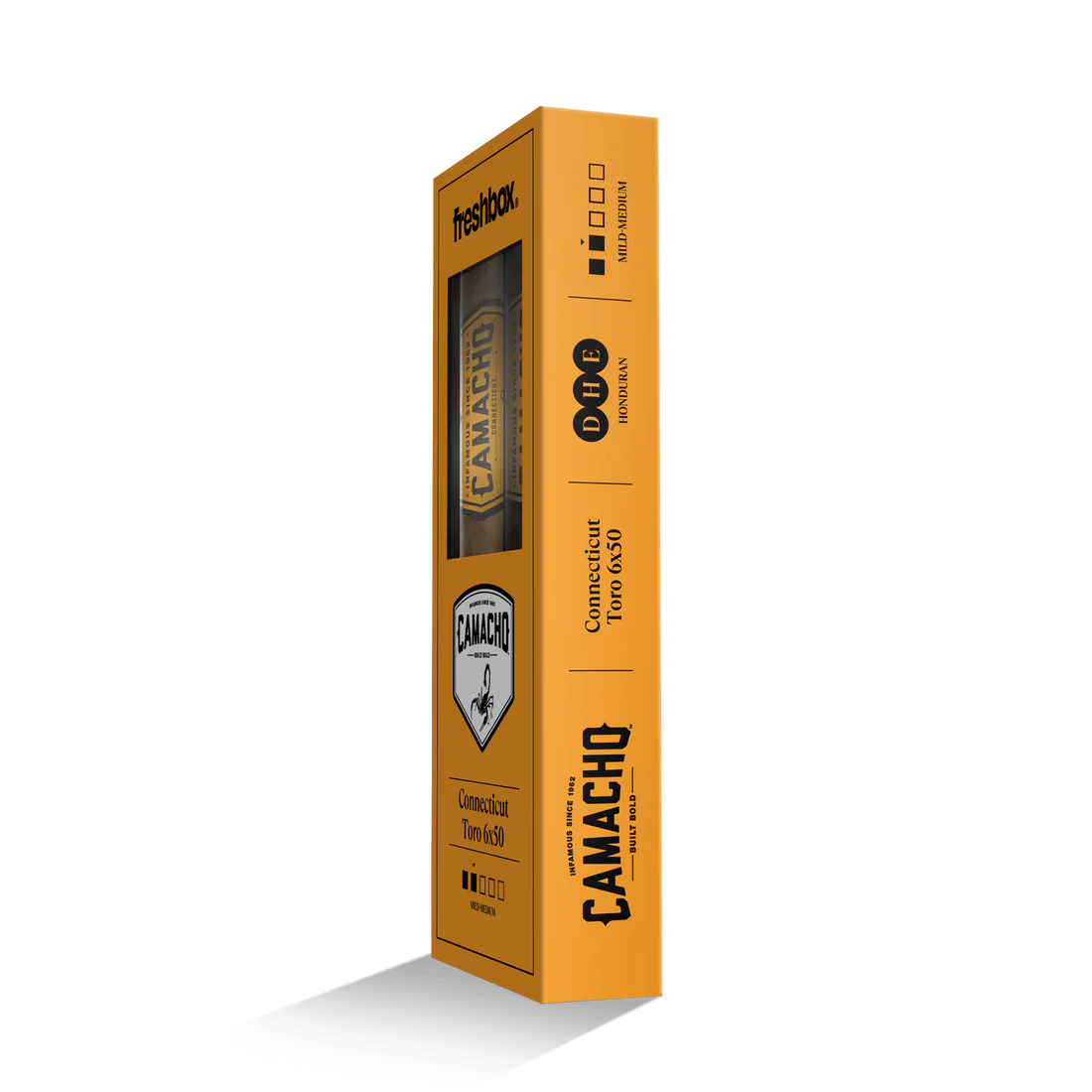 Camacho Connecticut Toro 6x50 Freshbox Cigars - 3pk - 6ct