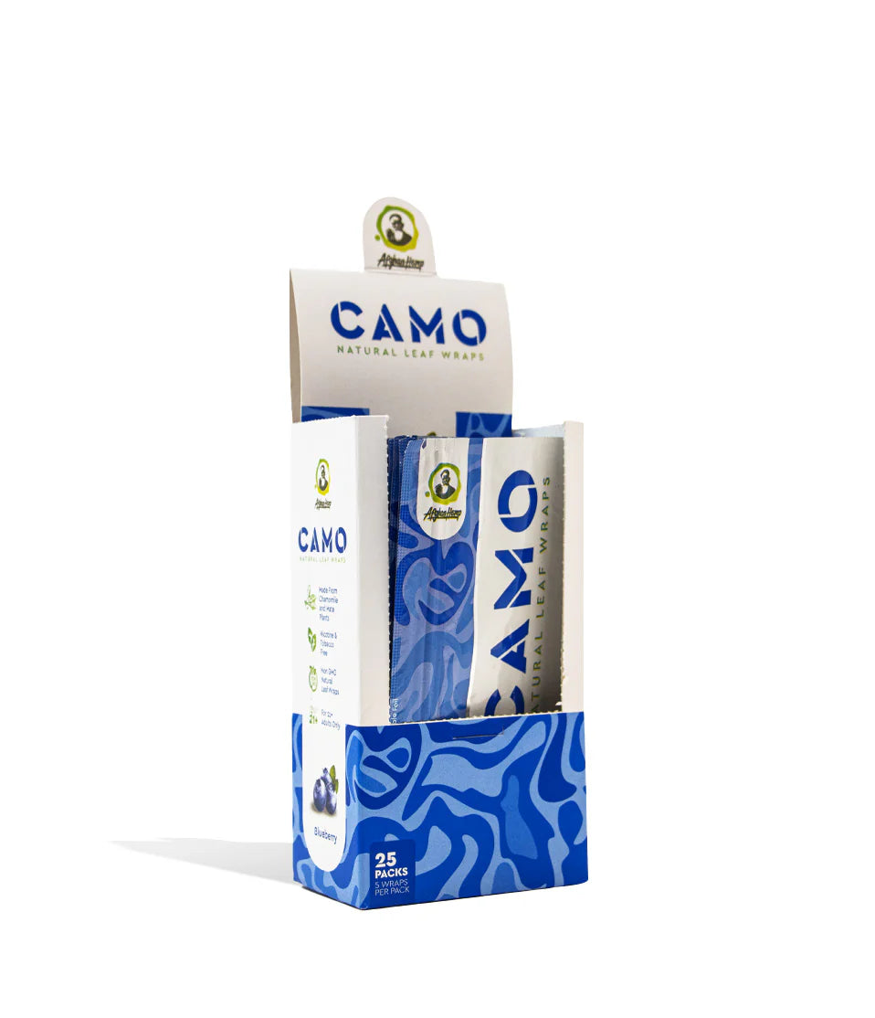Camo Natural Leaf Wraps - 5pk - 25ct