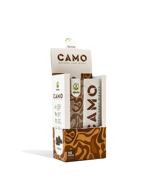 Camo Natural Leaf Wraps - 5pk - 25ct