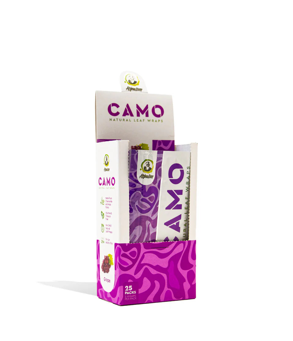 Camo Natural Leaf Wraps - 5pk - 25ct