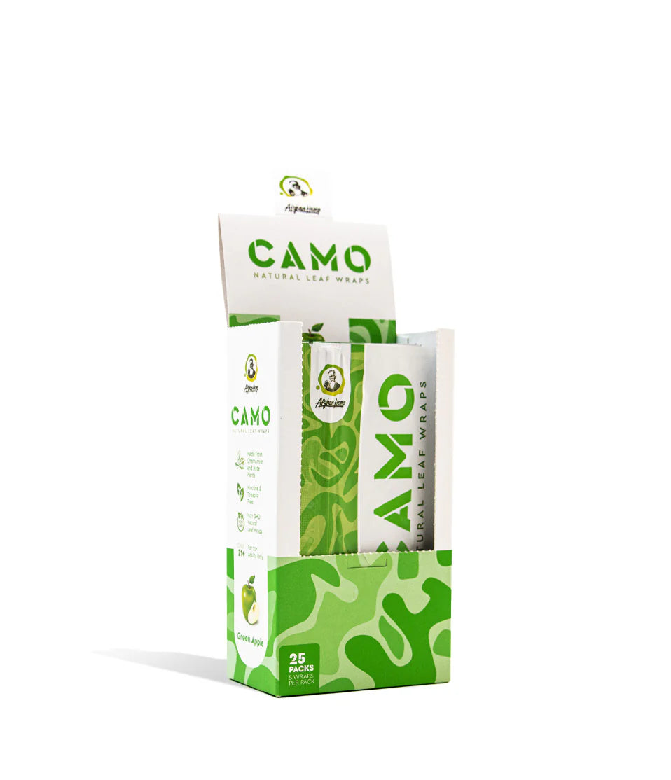 Camo Natural Leaf Wraps - 5pk - 25ct