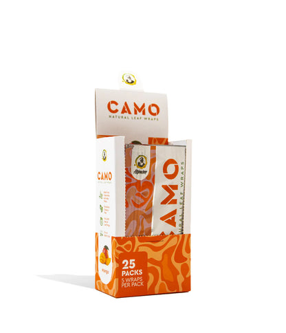 Camo Natural Leaf Wraps - 5pk - 25ct